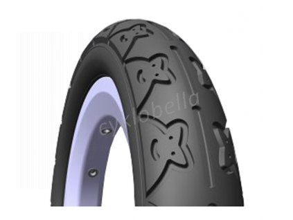 plášť MITAS 12 1/2 x 1,75 x 2 1/4, V62 TEDDY,černý