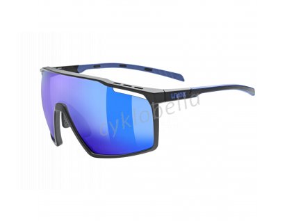 UVEX BRÝLE MTN PERFORM BLACK-BLUE M/MIR.BLUE (S5330392416) Množ. Uni