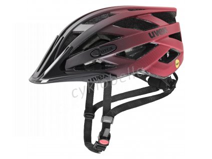 UVEX HELMA I-VO CC MIPS BLACK-RED (S4106130600) 52-57