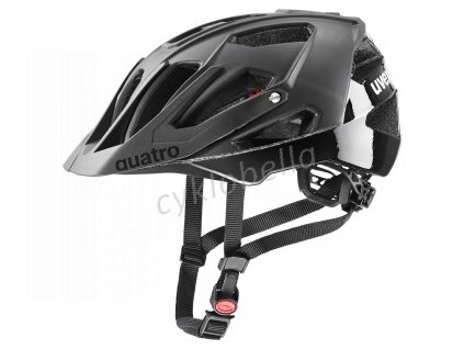 UVEX HELMA QUATRO CC ALL BLACK (S4130260600) 56-61
