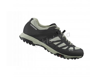 SHIMANO turistická obuv SH-ET500, dámská, černá/mintová, 37