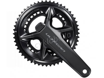 SHIMANO kliky ULTEGRA FC-R8100-P integr.osa 2x12 175 mm bez přev. bez BB misek s s wattmetrem bal