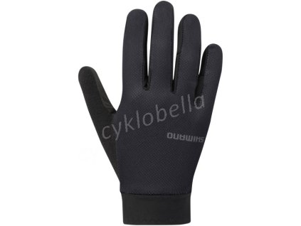 SHIMANO EXPLORER FF rukavice, pánské, černá, XXL