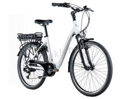 LEADER FOX E-BIKE 26" LATONA 16,5"-2, WHITE (rear motor), vel. 16,5"