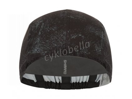 SHIMANO čepice CYCLING CAP, černá/šedá, one size