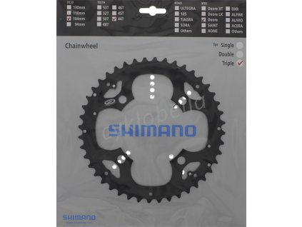 SHIMANO převodník FCM530 44z, černý