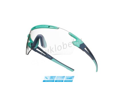 brýle F ARCADE,mint-stormy bl., fotochrom. skla