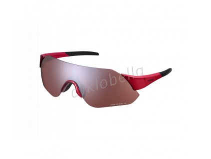 SHIMANO brýle AEROLITE, červená, ridescape high contrast