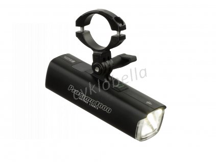 Světlo př. PROXIMA 1000 lm / GoPro clamp USB Alloy (černá)