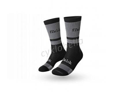 FIZIK PONOŽKY OFF-ROAD GREY/BLACK (FZKSOCKSOF7010) S