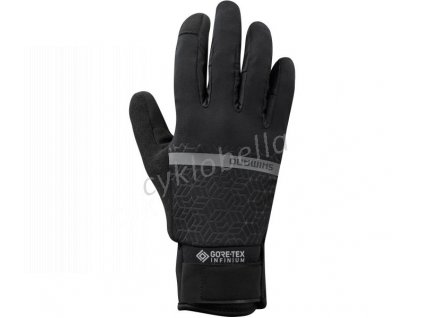 SHIMANO W's INFINIUM INSULATED rukavice, dámské (0-5°C), černá, M