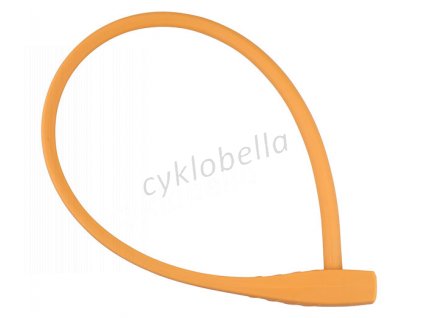 Zámek lankový PRO-T Plus M10 x 60cm Silicone - oranžová