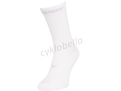 SILVINI - cyklo ponožky Pietore white (Velikost 39-41)