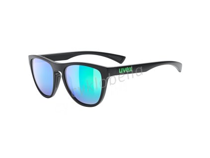 UVEX BRÝLE ESNTL SPIRIT BLACK MATT/MIR. GREEN (S5330622216) Množ. Uni