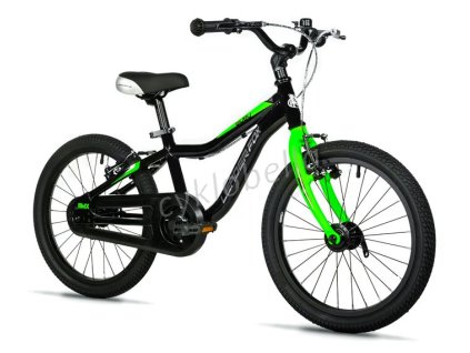 BUBU BOY 18"-2, BLACK SHINY (V-BRAKE/CHAIN)