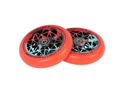 Kolečka Oath Bermuda 110mm Black/Teal/Red 2ks