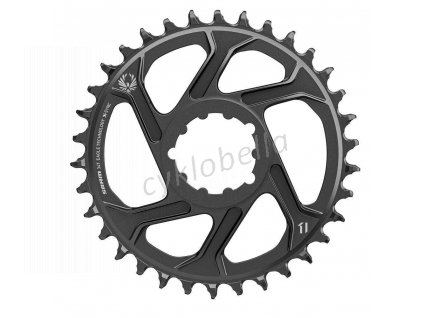 SRAM CR X-SYNC ST EAGLE 34T DM 6 OFFSET BLK Množ. Uni