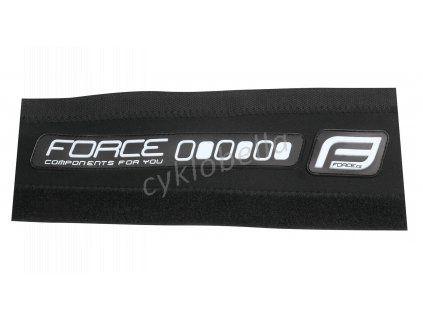 kryt pod řetěz FORCE RUBBER neoprén 9,5cm,čer-bílý