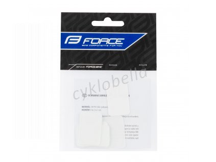 nálepky FORCE pod bowden sada 6ks, čiré