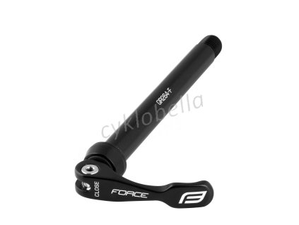 rychloupínák FORCE přední s 15mm osou černý