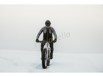 kalhoty F Z70 SOFTSHELL se šráky bez vložky, črn S