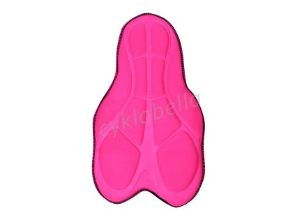 kraťasy F LADY BIKE 3/4 do pasu s vložkou,črn XL