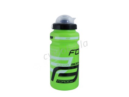 láhev FORCE SAVIOR ULTRA 0,5 l, zeleno-bílo-černá
