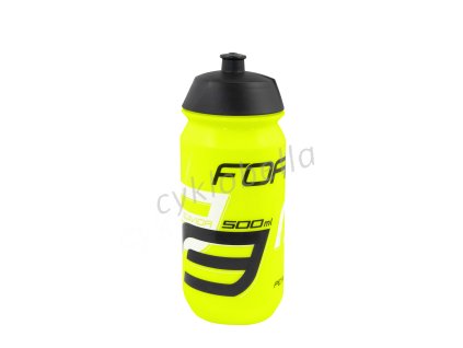láhev FORCE SAVIOR 0,5 l, fluo-černo-bílá