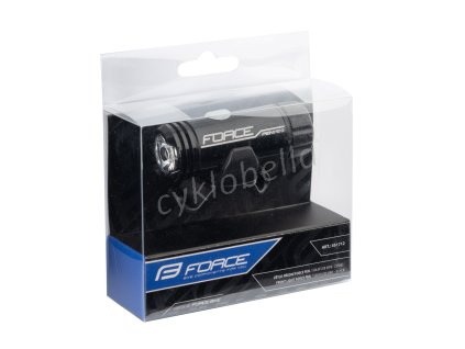 světlo přední FORCE PEN MINI 150LM USB MINI,černé