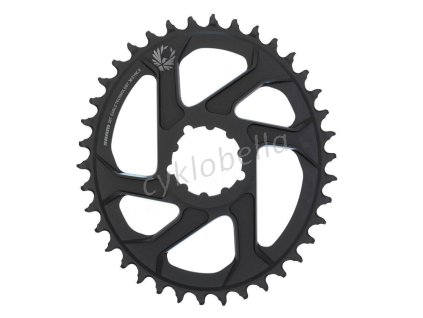 SRAM CR X-SYNC EAGLE OVAL 34T DM 6 OFF BLK Množ. Uni