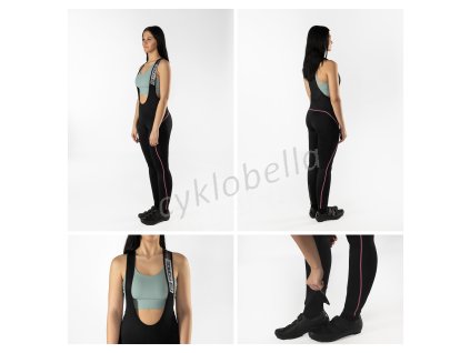 kalhoty F REFLEX LINE LADY bez vložky, černé XL