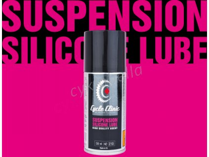 Mazivo Cycle Clinic Suspension Silicone Lube 150ml (černá)