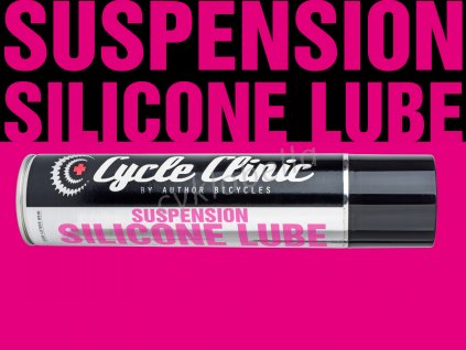 Mazivo Cycle Clinic Suspension Silicone Lube 400 ml  (černá)