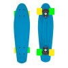 Skateboard FIZZ BOARD Blue, PU, modrý