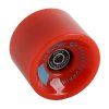 Kolečko Longboard 1ks - červené, ABEC 9, 70 mm