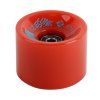 Kolečko Longboard 1ks - červené, ABEC 9, 70 mm