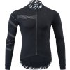 SILVINI - pánský cyklo dres Varano black white (Velikost S)