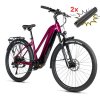 E-BIKE 28" BARNET LADY 18"-3, VIOLET SHINY (M510)