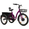 CARGO - TRICYCLE LOVELO, FRONT MOTOR, VIOLET