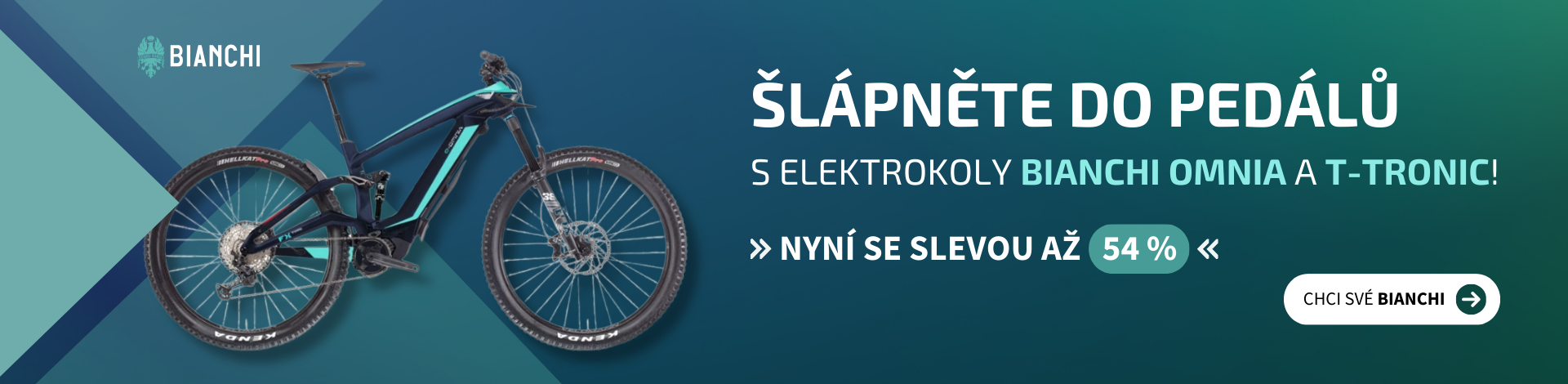 Výprodej elektrokol Bianchi