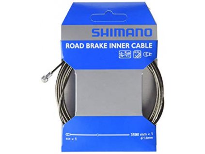 SHIMANO brzdové lanko pro sil/MTB z oceli 1,6x3500mm