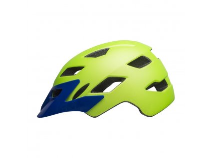 Juniorská helma BELL Sidetrack Youth Mat Bright Green/Blue