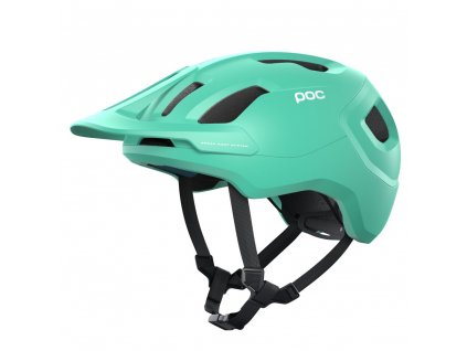 Cyklistická helma POC Axion SPINFluorite Green Matt