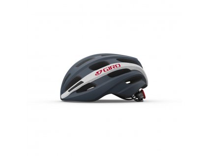 Cyklistická helma GIRO Isode Mat Portaro Grey/White/Red