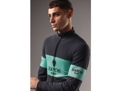 BIANCHI bunda REMASTERED thermo šedá celeste