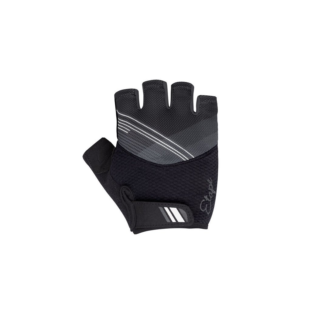 Dámské cyklistické rukavice ETAPE LIANA, černá (Velikost L)