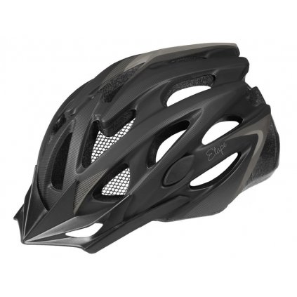 Dámská cyklistická helma ETAPE VENUS, černá/titan mat (Velikost L/XL 58-61 cm)