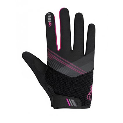 Dámské cyklistické rukavice ETAPE PAOLA+, magenta/růžová (Velikost L)