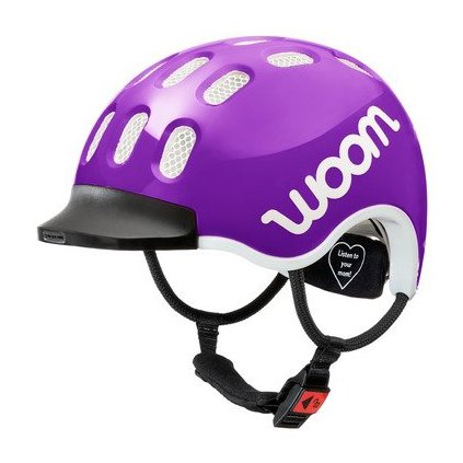 Dětská cyklistická helma Woom purple 2021 (Velikost S)