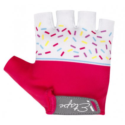 Etape – dětské rukavice TINY, růžová/bílá (Velikost 3-4)